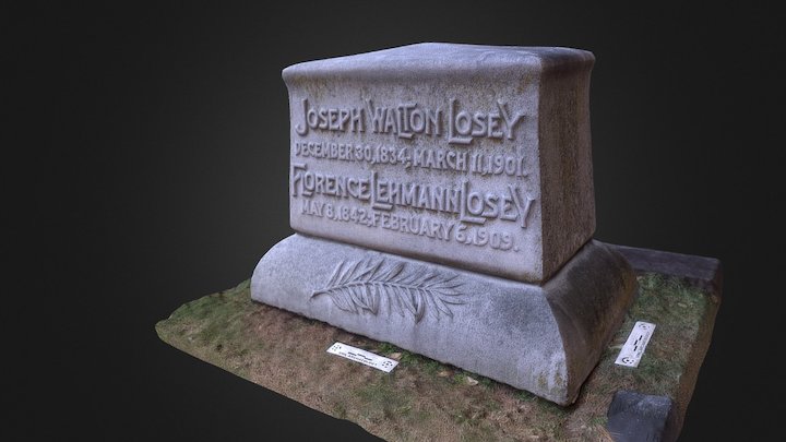 Losey Burial Memorial 3D Model