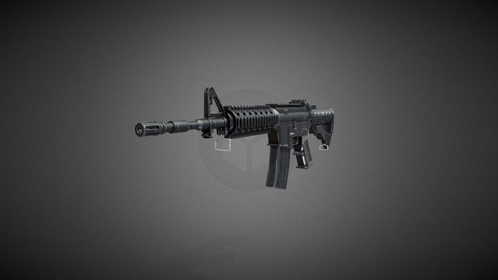M4A1 Model 3D Model