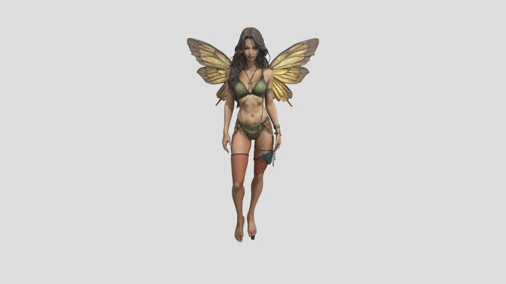female fairy Verdant Forest