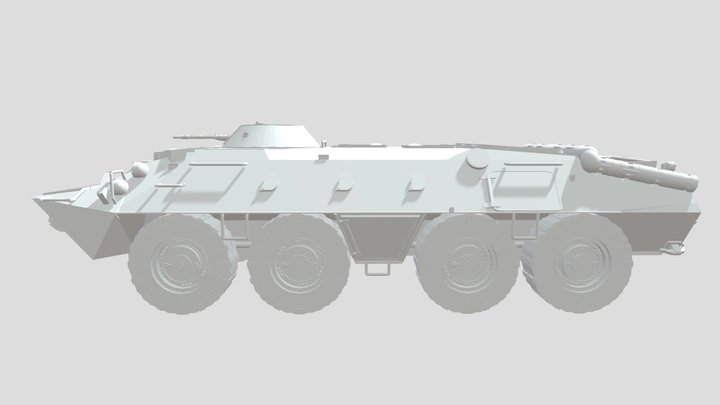 BTR-70 mod. 1985 [DENIED] 3D Model