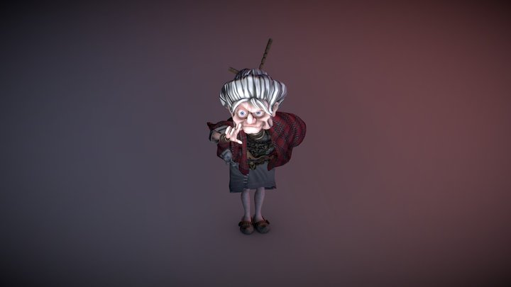 Witch at home 3D Model