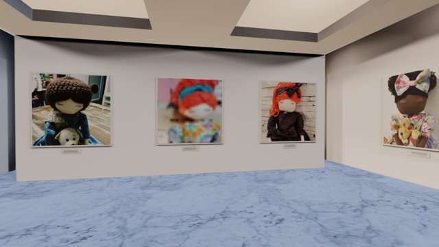 Instamuseum for @drix_merini 3D Model