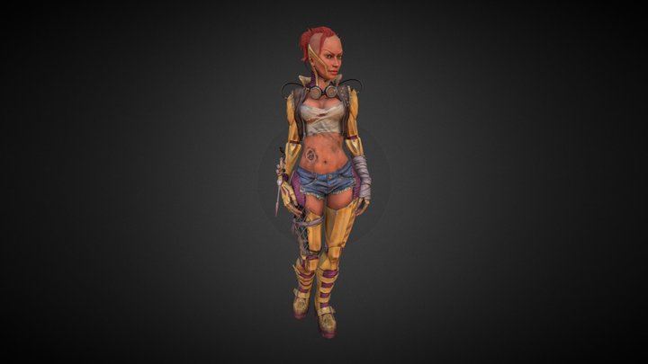 JC Cygirl 3D Model