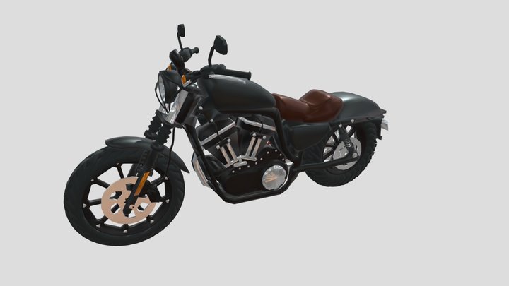 Harley Davidson Iron 883 2018 3D Model