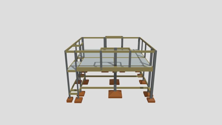 3D ESTRUTURA VIVIANE BEDIM 3D Model