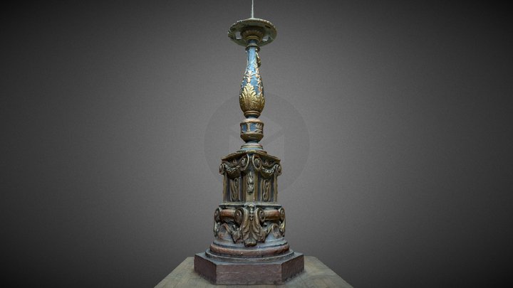 Big Christian Candlestick (XIX)