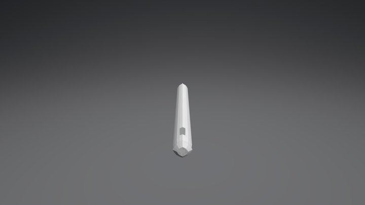 Pen Lowpoly 3D Model