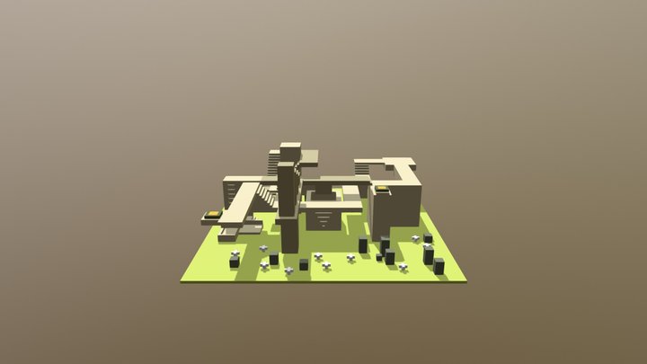 Game Stage 3D Model