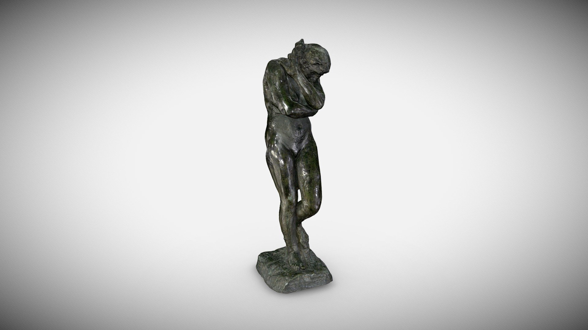 Eve by Auguste Rodin (1840-1917) - 3D model by Southampton Cultural ...