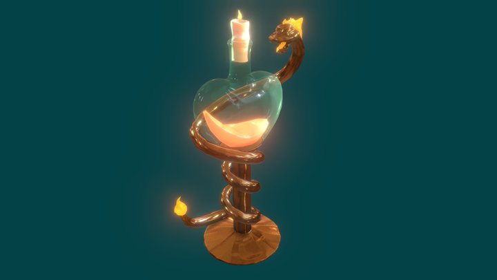 [Student Work] Magic potion 3D Model