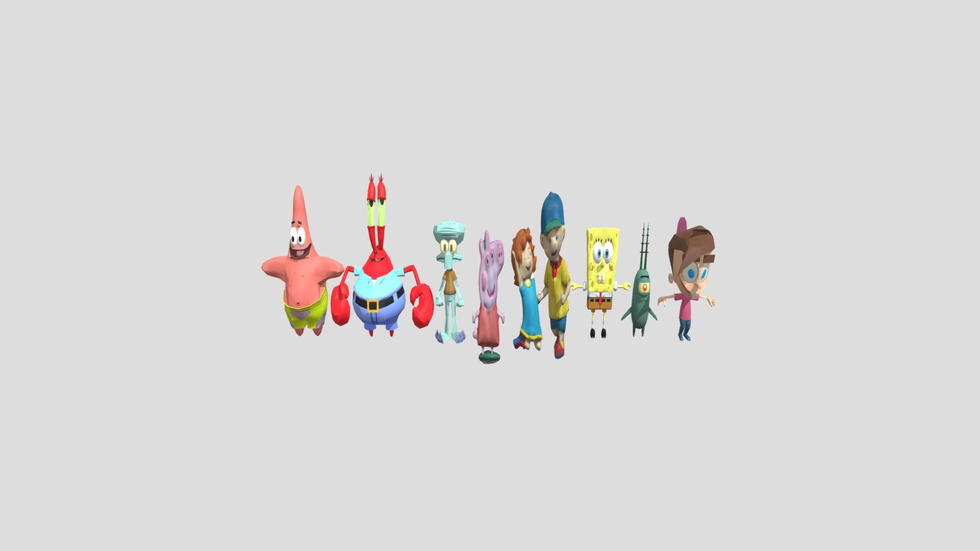 The Nicktoons sims bigger models - Download Free 3D model by ...