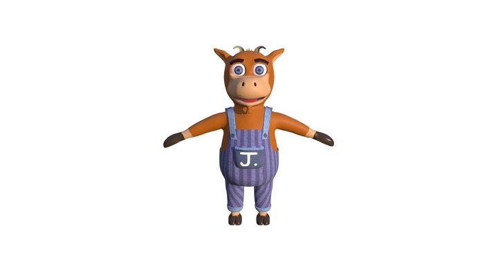 Cabritinho Joe 3D 3D Model