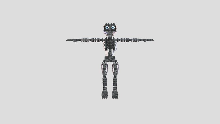 Stylized Toy Endo 3D Model