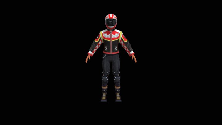 race driver 3D Model