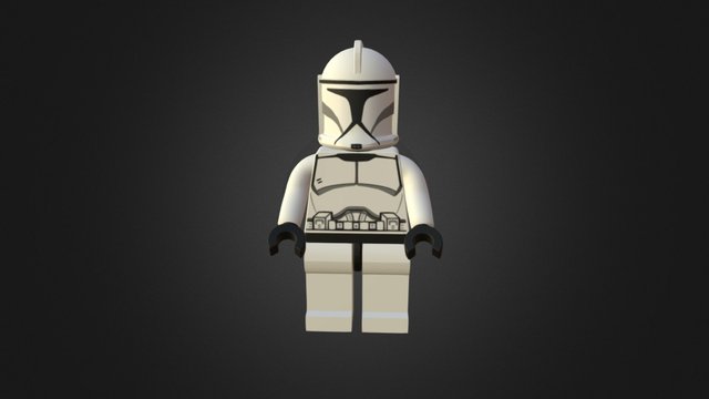 Lego Clonetrooper Compulsary Assignment 02 3D Model