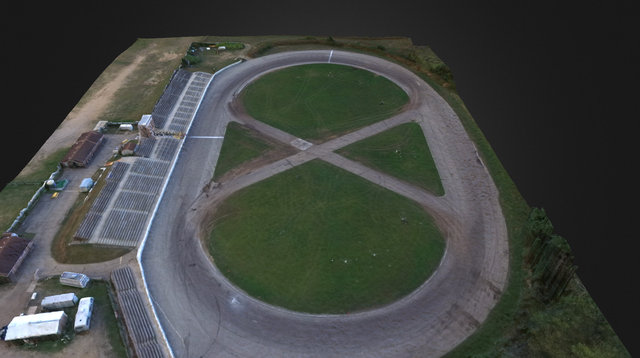 Galesburg Speedway 3D Model