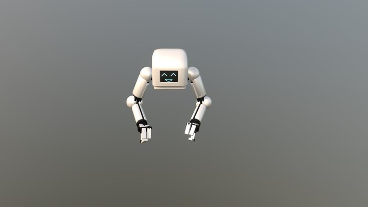 Kidbot Dance Anim 3D Model
