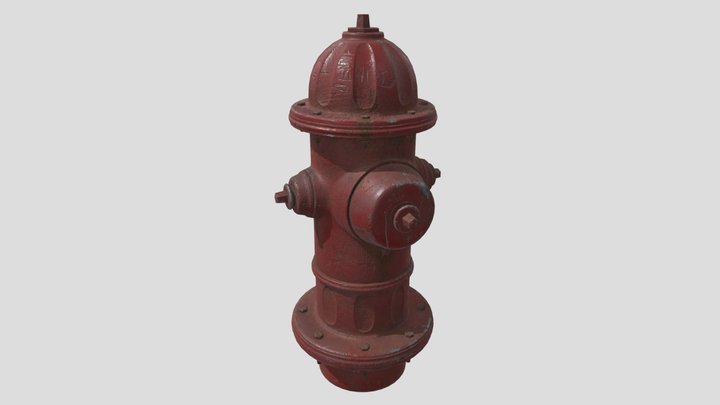 Fire Hydrant 3D Model