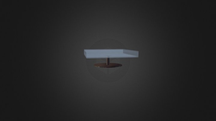 DESK01 (1) 3D Model