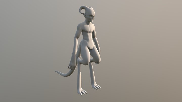 Creature 3D Model