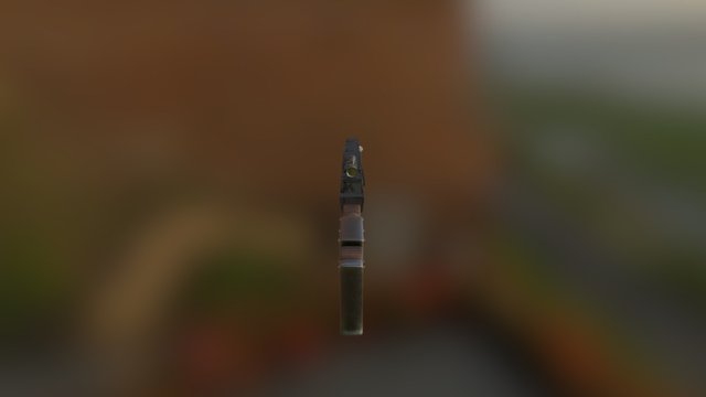 Sniper Rifle 3D Model