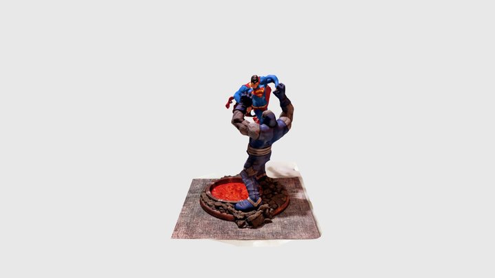 Superman v darkseid 3D Model