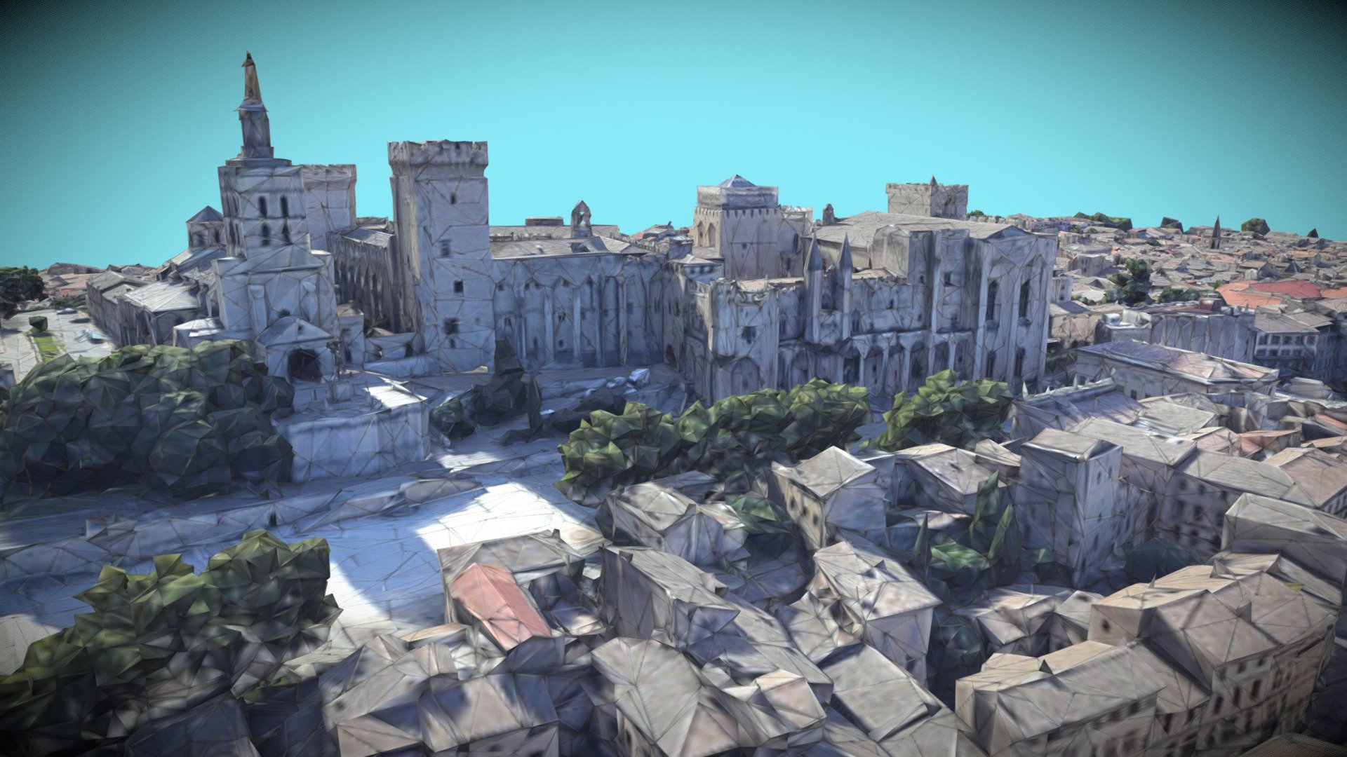 Palace of the Popes, Avignon, France