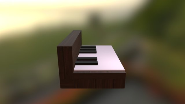 Pianoroll-testmodel 3D Model