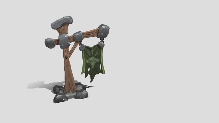 Banner_v01 3D Model