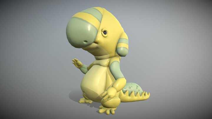 Friendly Creature 3D Model