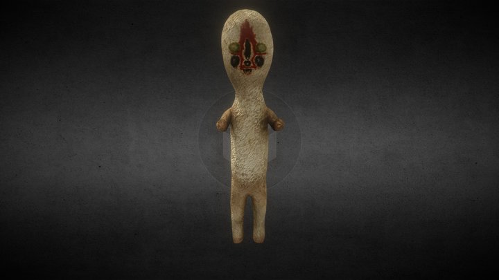 SCP-173 3D Model