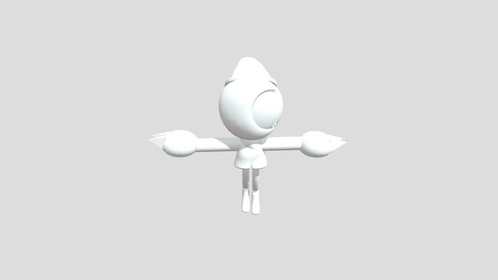 Weird looking astro 3D Model