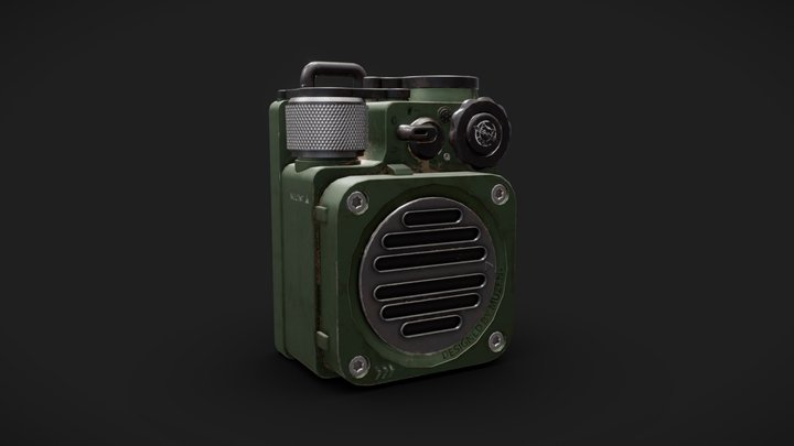 Muzen_WildMini Radio 3D Model