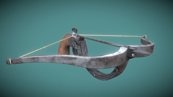 Pistol Crossbow 3D Model