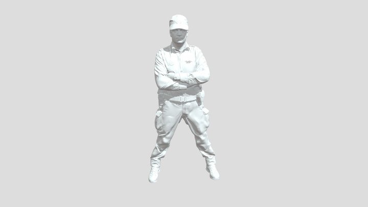 Policia Nacional 3D Model