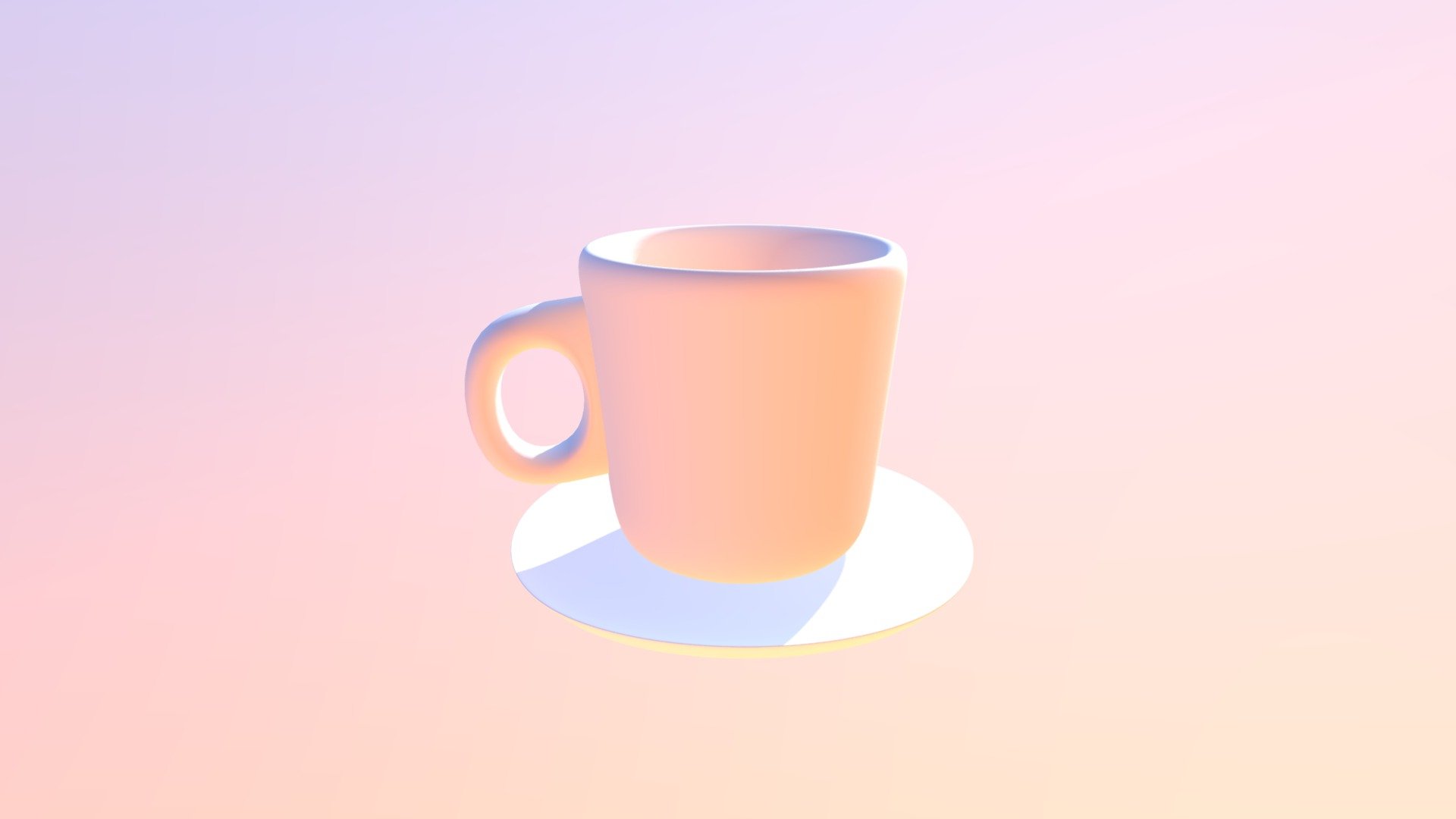Weird Cup and Its Plate