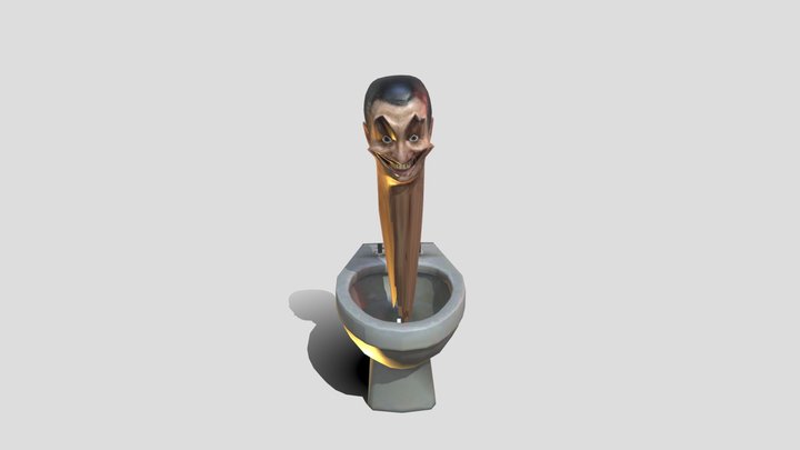 Skibidi_toilet_long_neck 3D Model