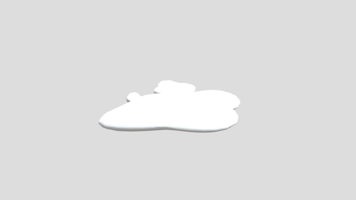 Ichor puddle from dandy's world! 3D Model