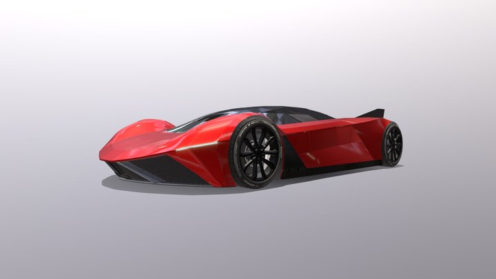 Concept-supercar 3D models - Sketchfab
