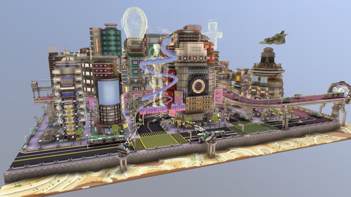 Metropolis-X 3D Model