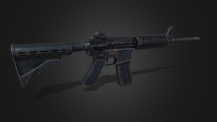 GUN 3D Model