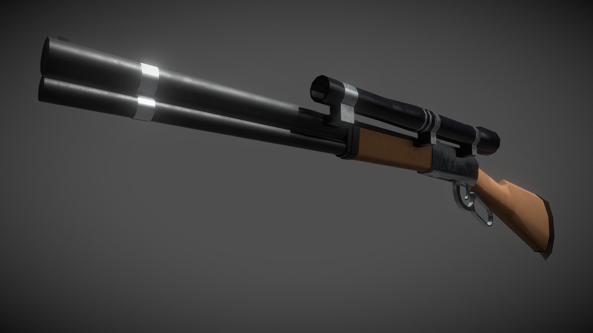 Lever Action Rifle