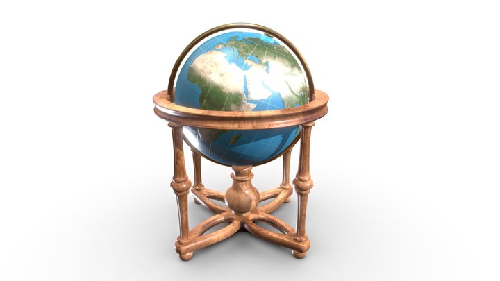 Cradle Globe (Game Ready / 4K PBR)