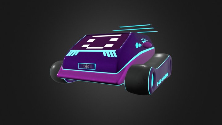 Prop Game Art Vehicle - NeoTokio Challenge 3D Model