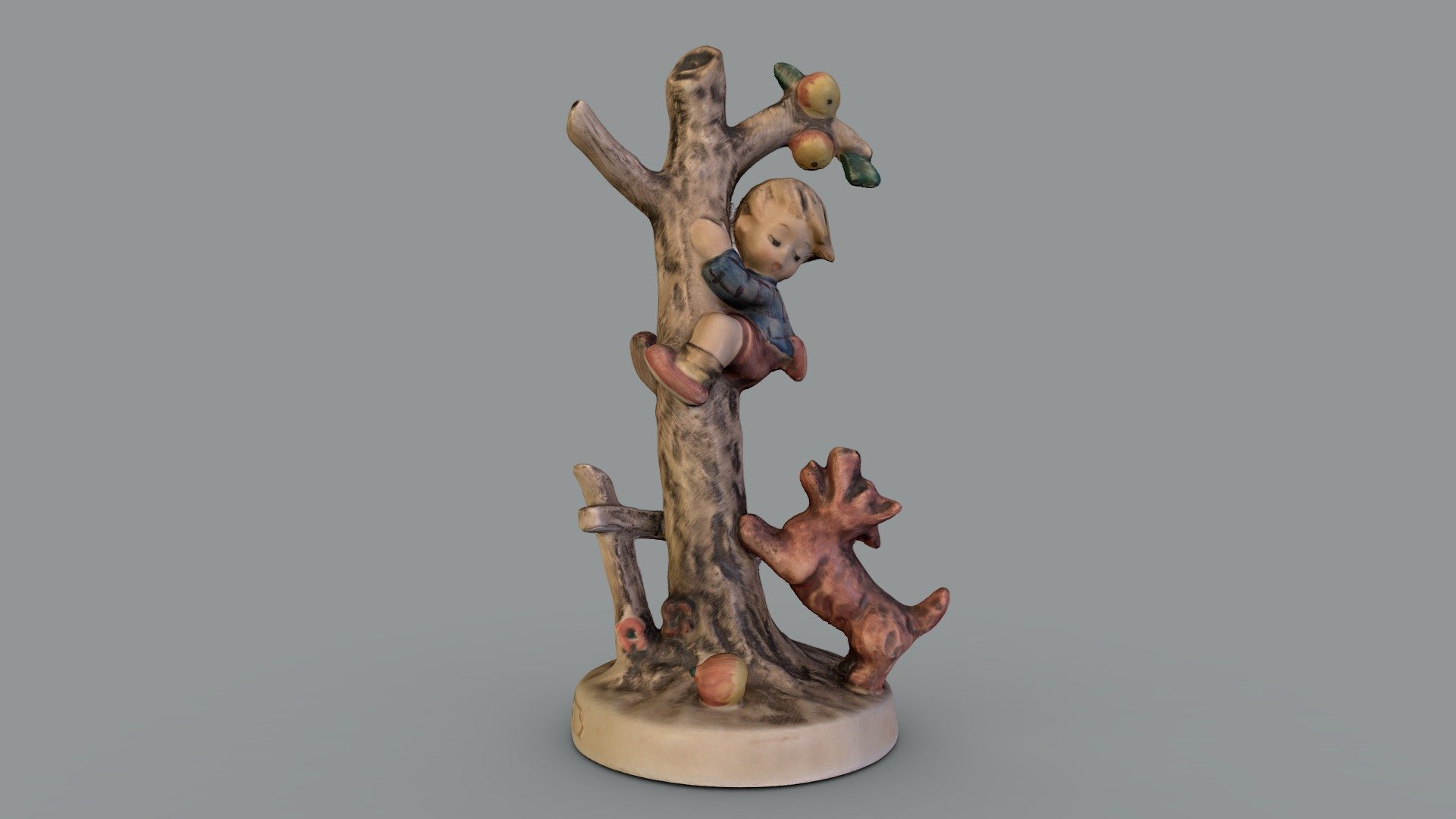 "Boy Out Of Danger" Figurine