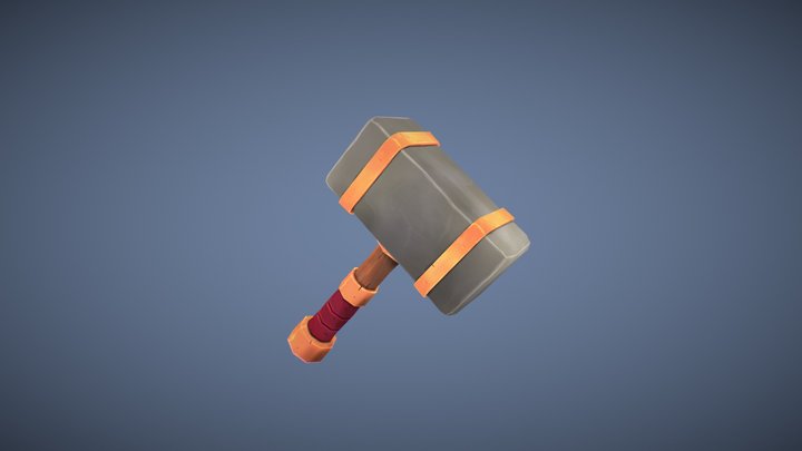 Warhammer handpainted 3D Model