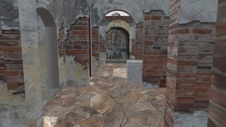 Sonqi Tino Church Without Door 3D Model