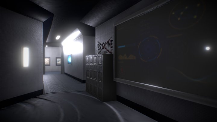 Space smugglers club house - Dark Version 3D Model
