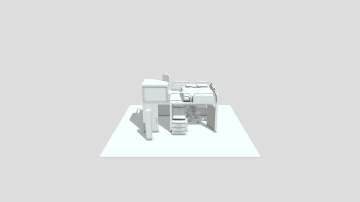 BunkBedLoft_Final 3D Model