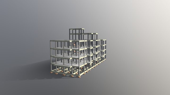 BOTANICA IMOVEIS - PINHAIS - PREDIO 4 PAV 3D Model